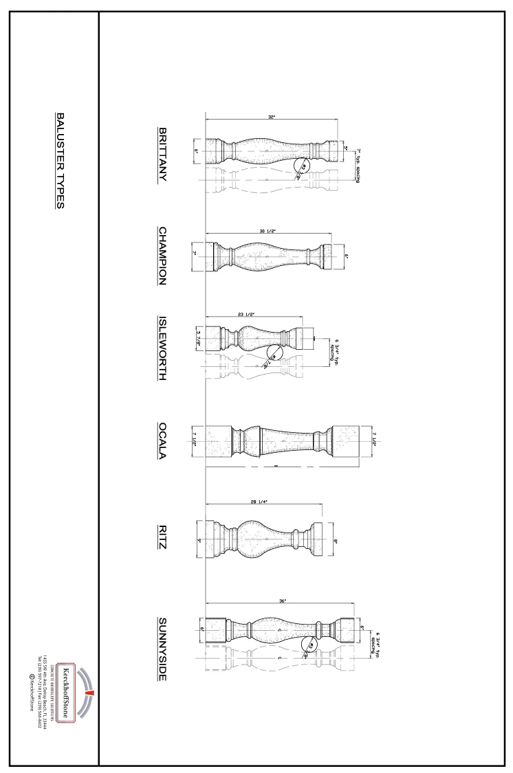 Baluster Sheet