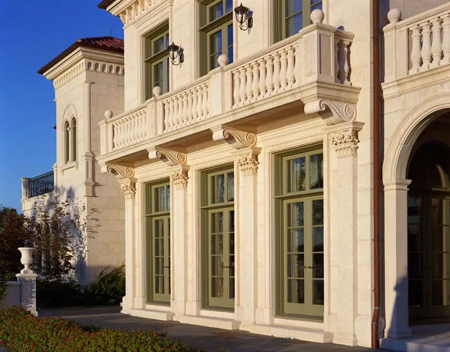 NY Residence Rear Balcony Detail Color Rico
